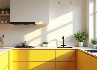 Couleurs idéales pour les murs d’une petite cuisine : nos conseils d’expert