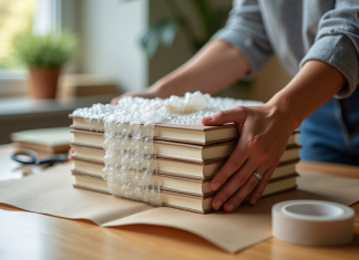 Emballer les livres sans les abîmer : astuces pratiques et efficaces