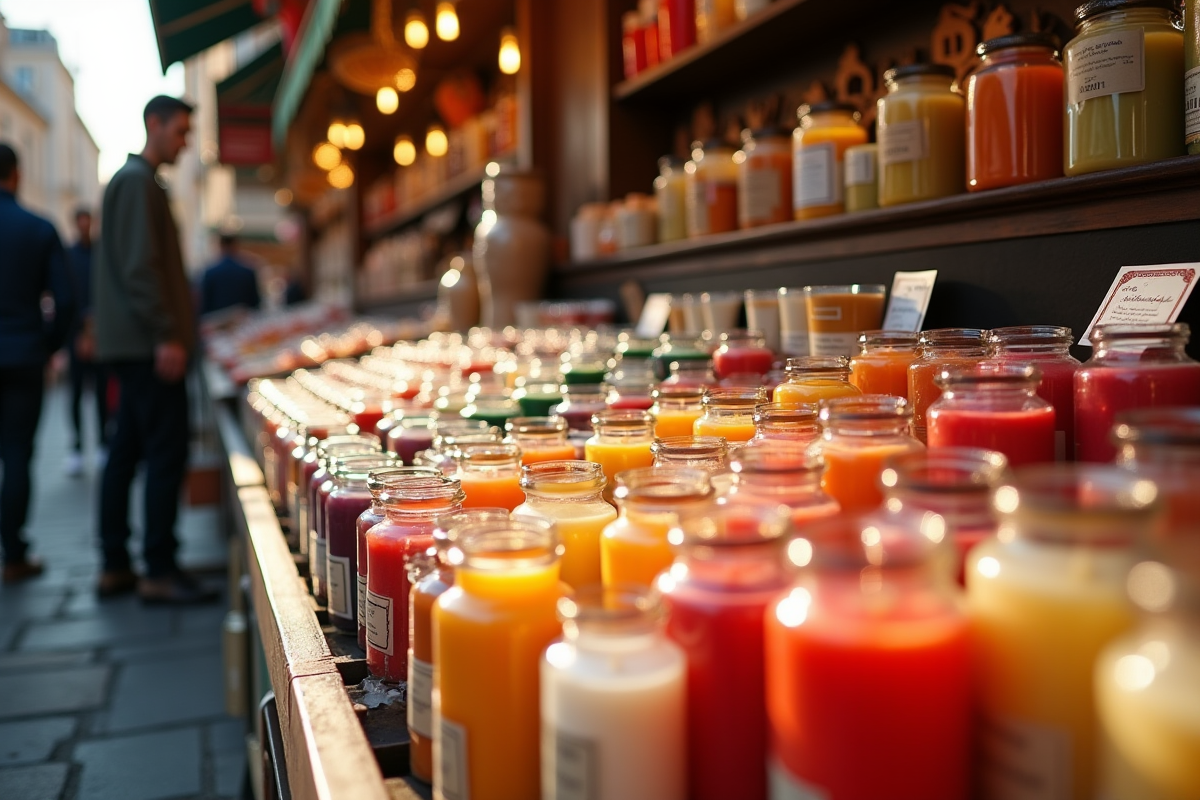 bougies artisanales