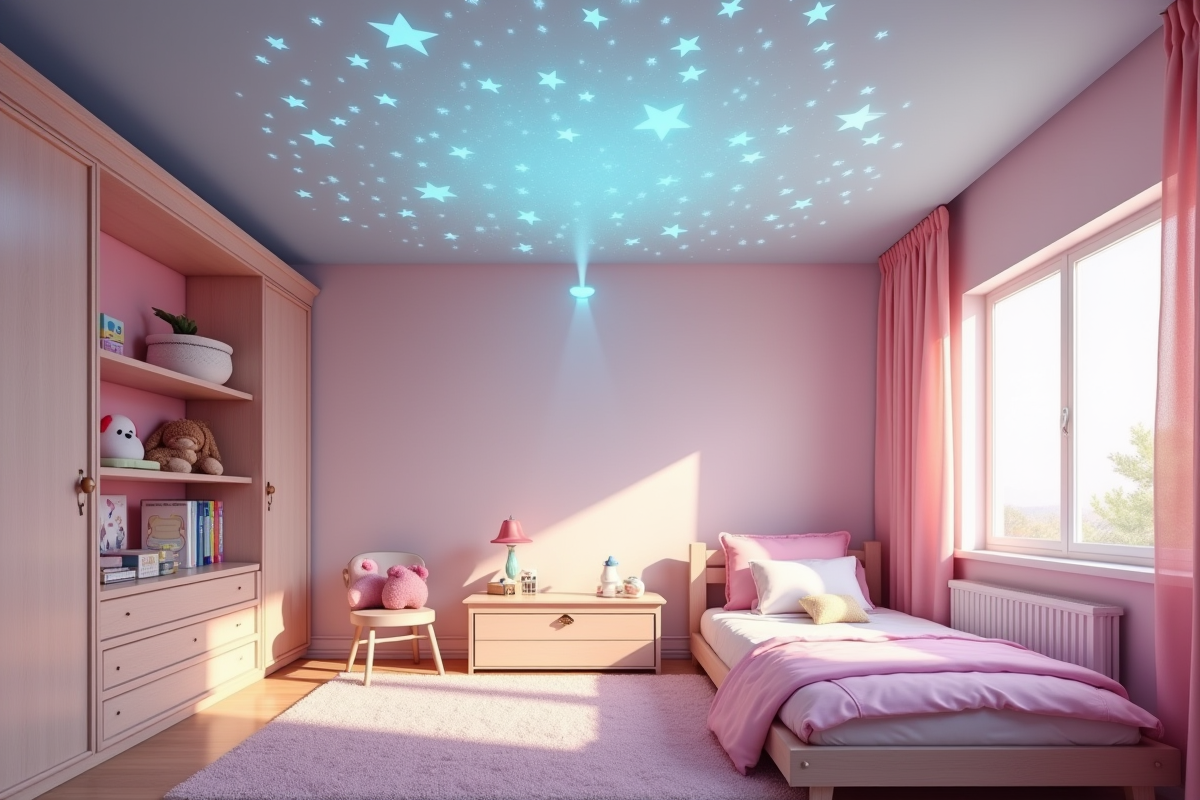 étoiles plafond